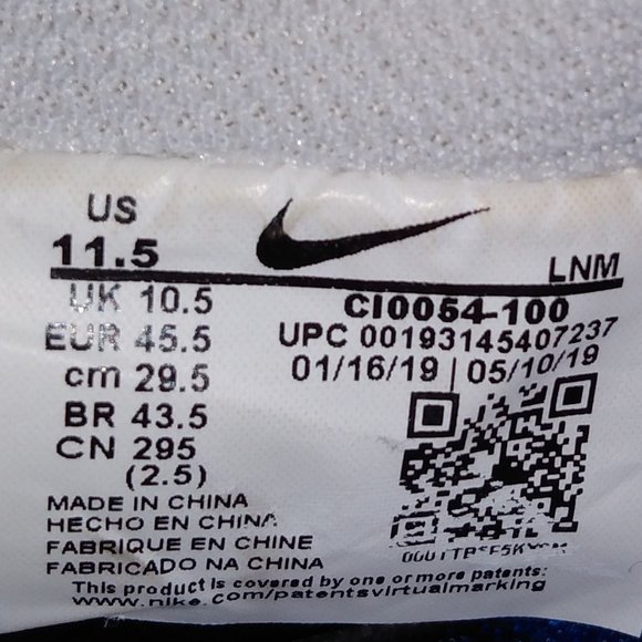 NIKE AIR FORCE 1 LOW DROP TYPE 'SUMMIT WHITE' N.354 SIZE 11.5 MSRP 289.00 CLEAN! - Picture 4 of 7